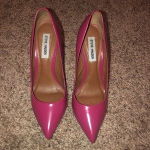 Dark Magenta Steve Madden Pumps